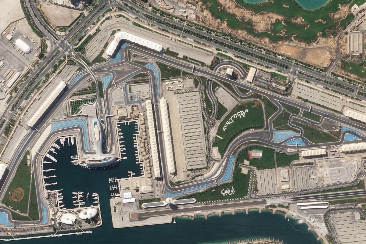 Yas Marina, home of the Abu Dhabi Grand Prix
