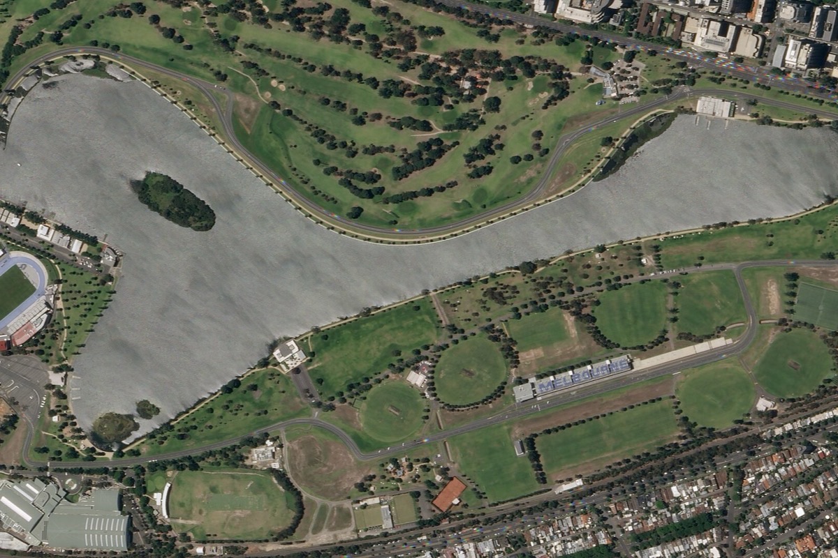 Albert Park, home of the Australian Grand Prix
