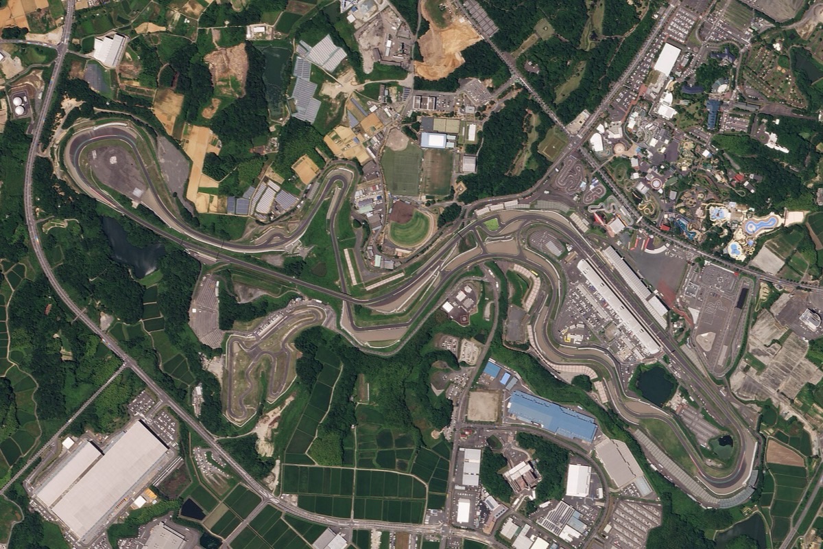 Suzuka, home of the Japanese Grand Prix