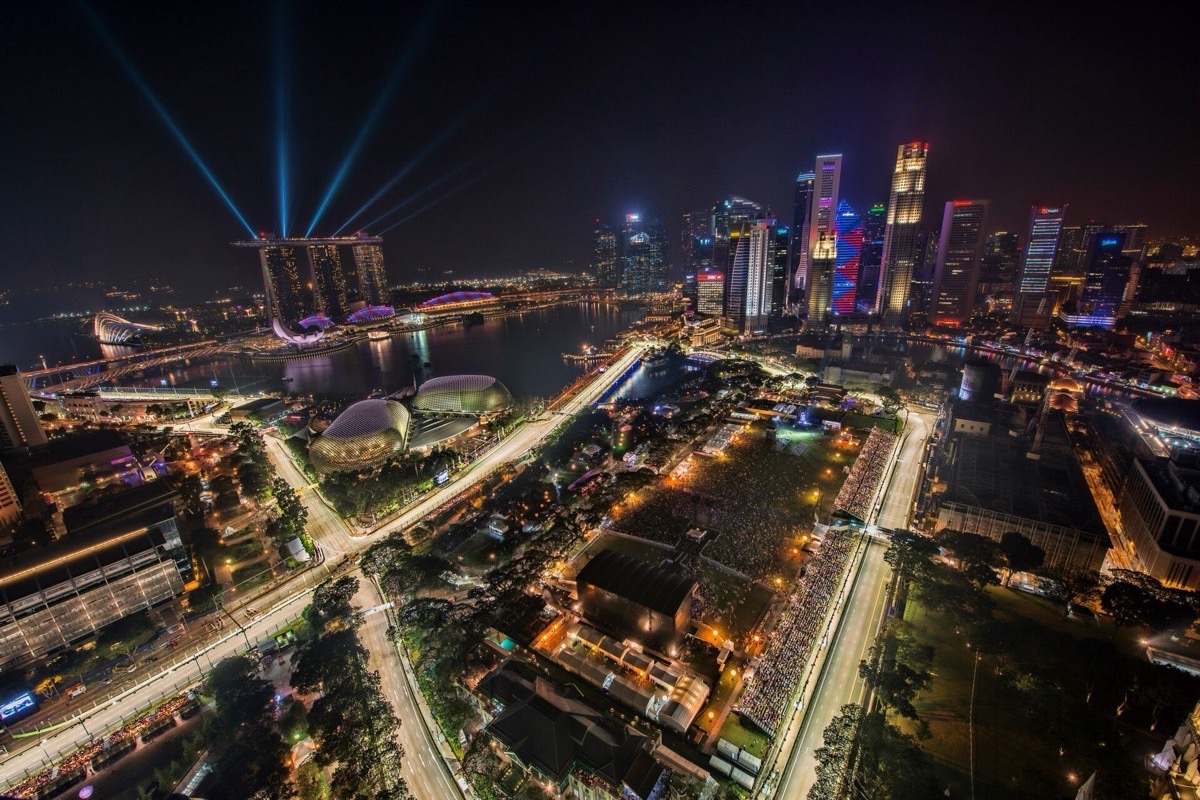 Marina Bay, home of the Singapore Grand Prix